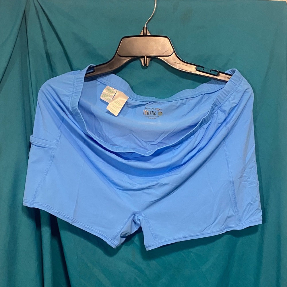 Lilly Pulitzer Luxletic Light Blue Shorts